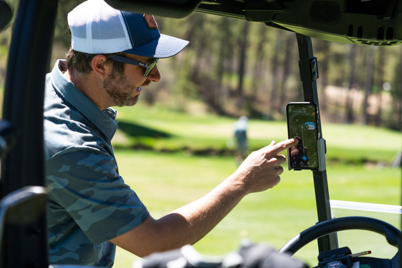 Phone Caddy for Golf Carts